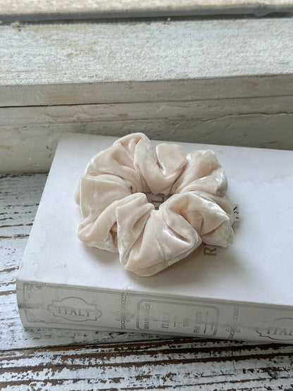 Soft Velvet Scrunchie | Hair Accessories | Three Fleas