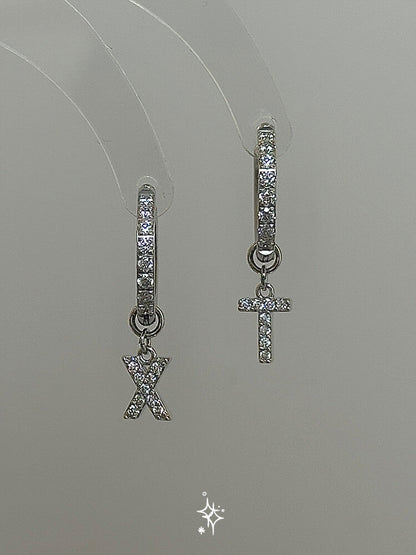 Letter Earrings,Lumivault.