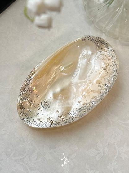 Star Pattern Shell Tray,Lumivault.