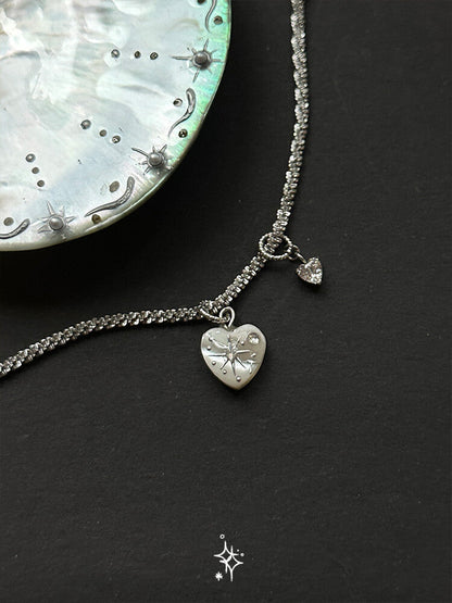 Star Shining Necklace,SL02 Bracelet (17 + 5cm ),Lumivault.