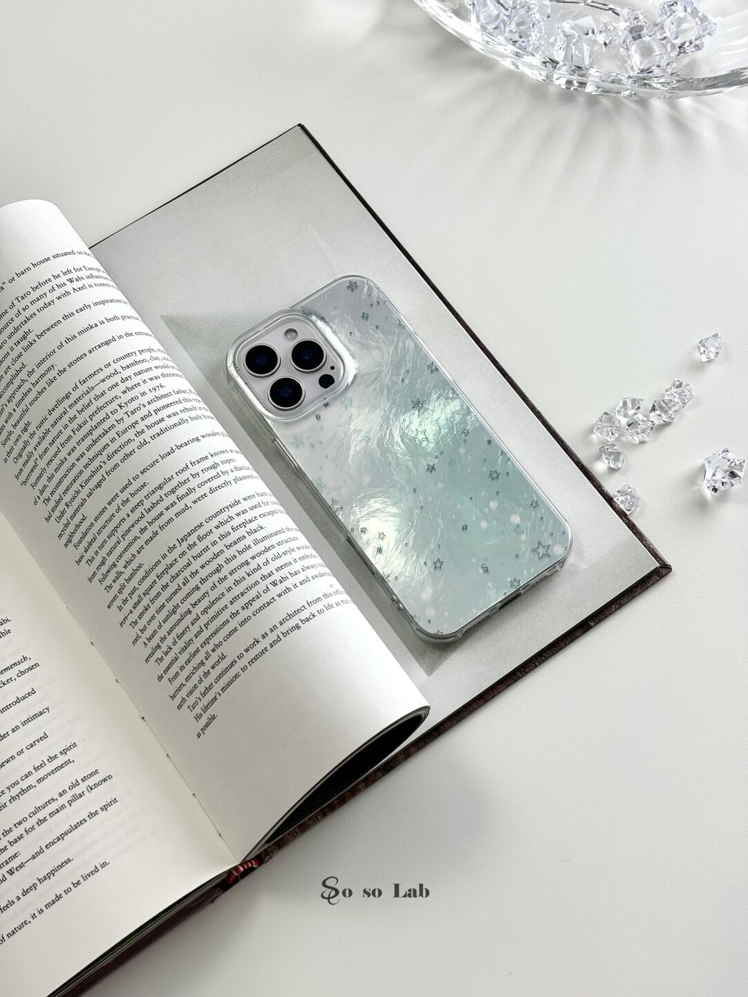 Artistic Metallic Luster Star-Seeker Phone Case Chinoiserie IMD-SSL