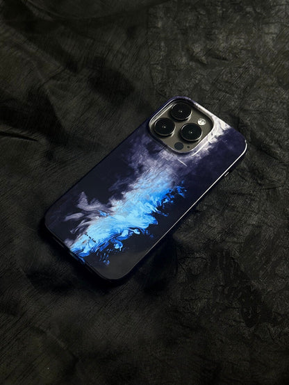 Wildfire Abstract Artistic Glossy Phone Case Film Print-SSL