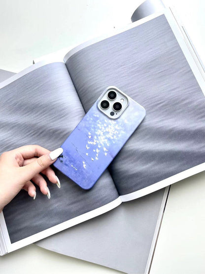 Flying Birds Impressionist Artistic Phone Case Film Print- SSL