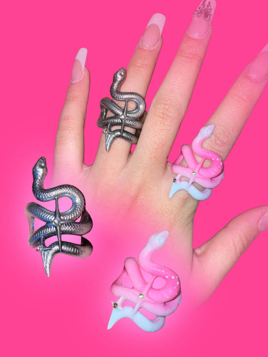 Snake Open Ring