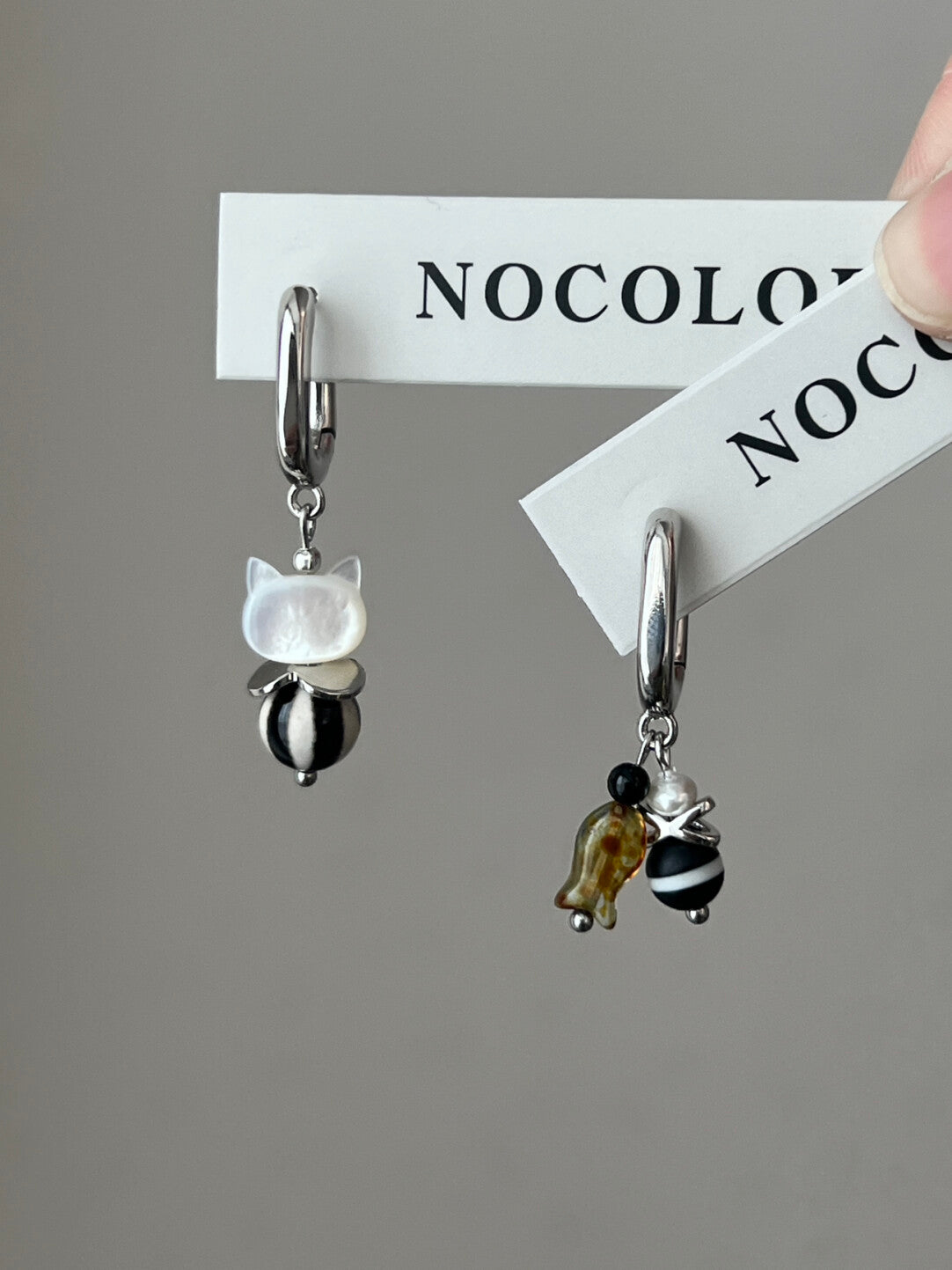 Kitten Waiter Earrings