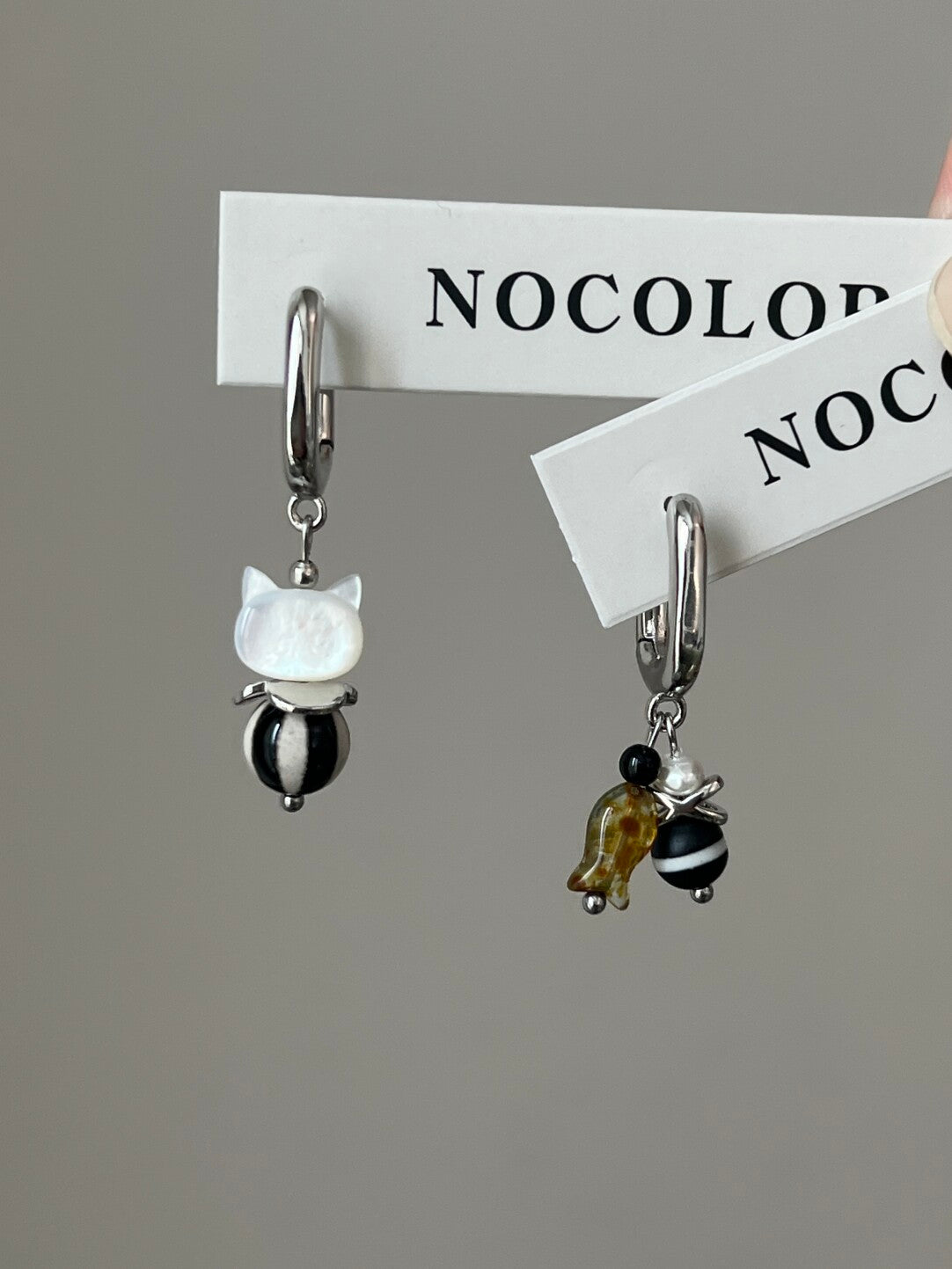 Kitten Waiter Earrings