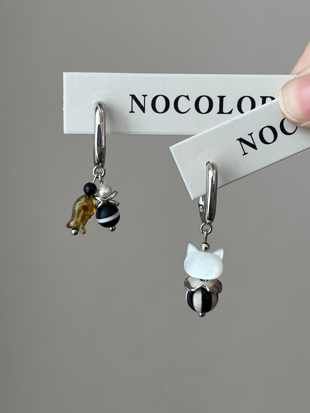 Kitten Waiter Earrings