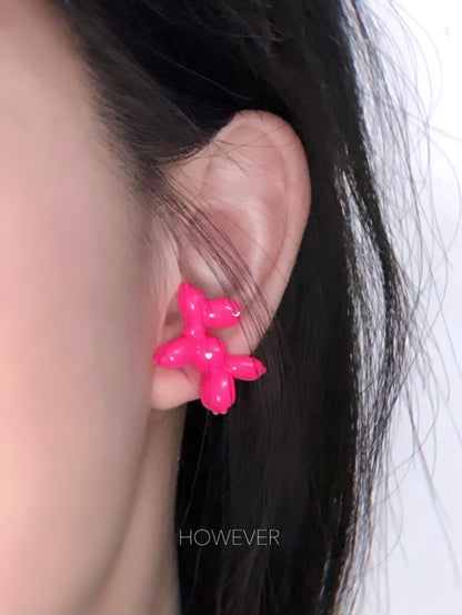 Balloon Pup Ear Studs | earrings | Three Fleas