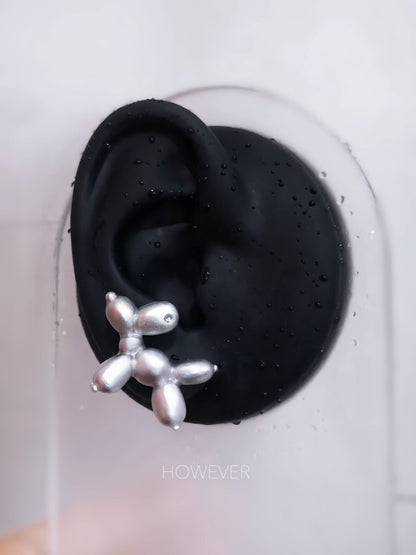 Balloon Pup Ear Studs | earrings | Three Fleas