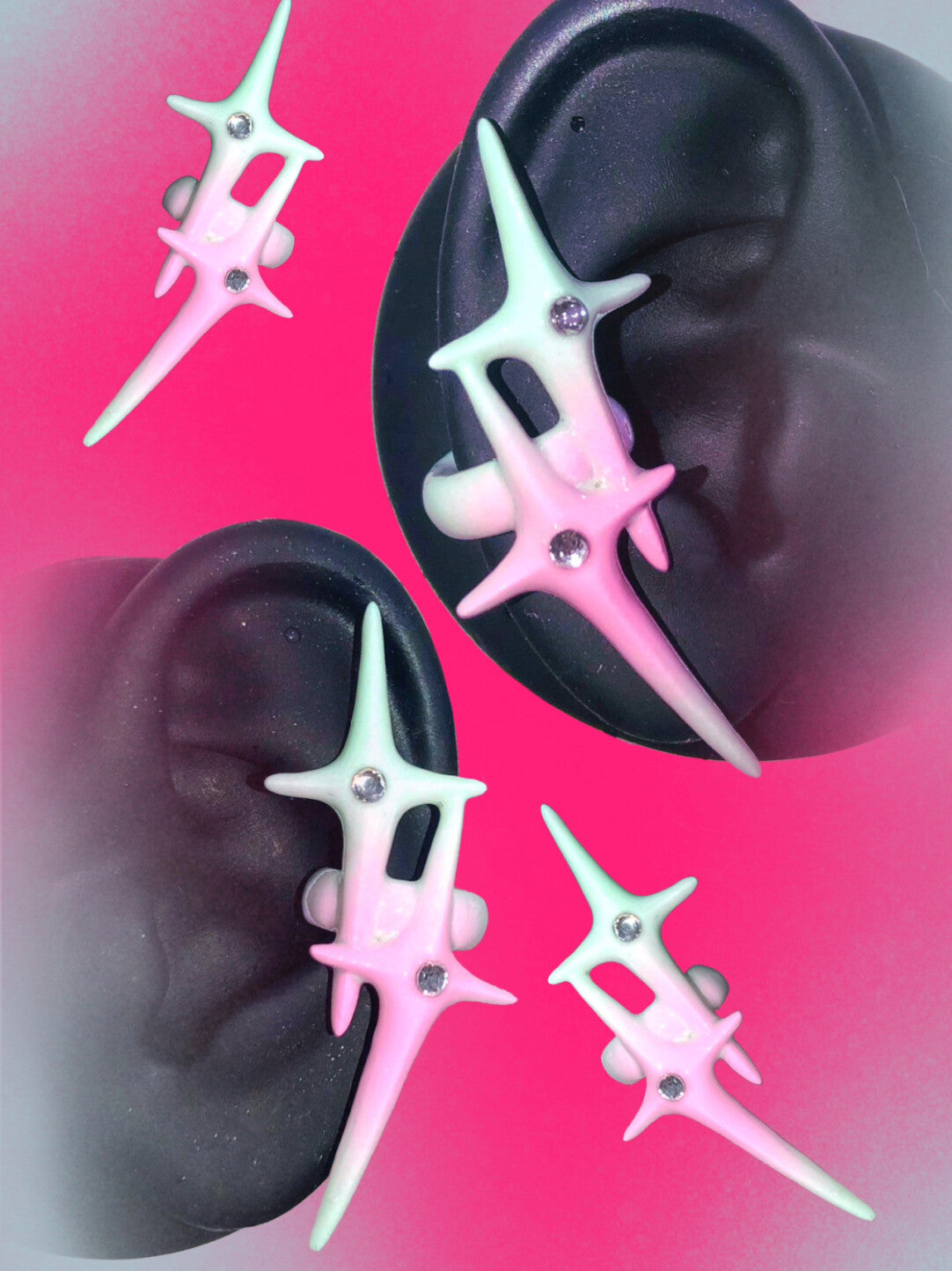 Original Handmade Star Ear Cuff | earrings | Three Fleas