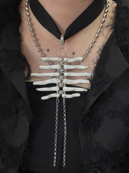 Spine Link Necklace & Waist Chain,Lumivault.