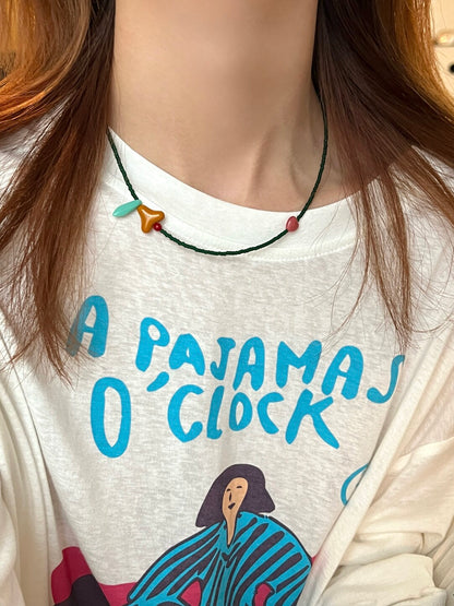 Orange Mint Necklace