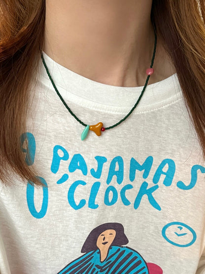 Orange Mint Necklace