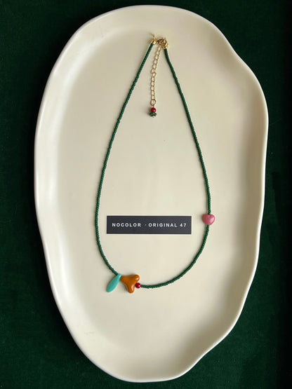 Orange Mint Necklace