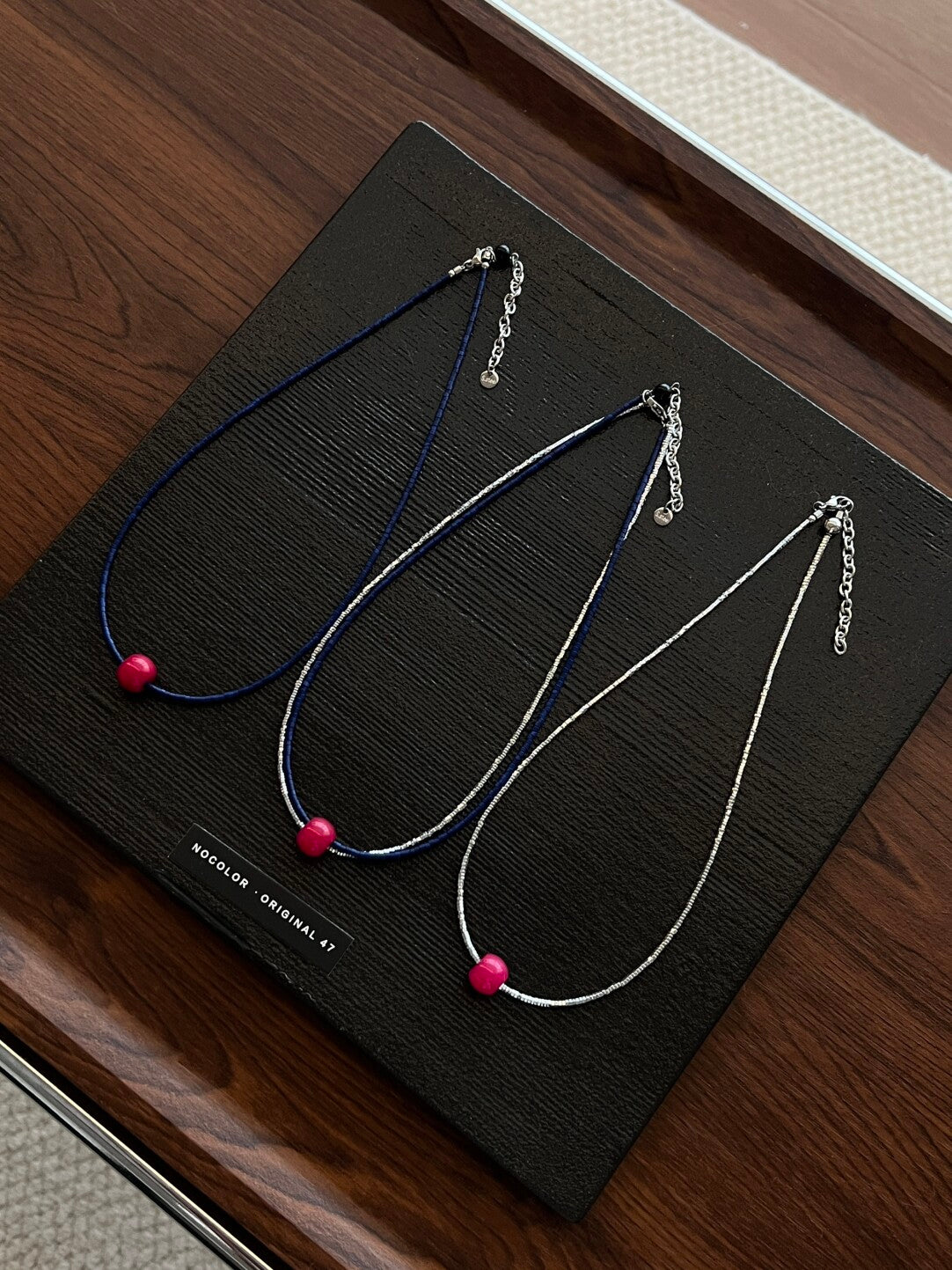 One Plum Necklace