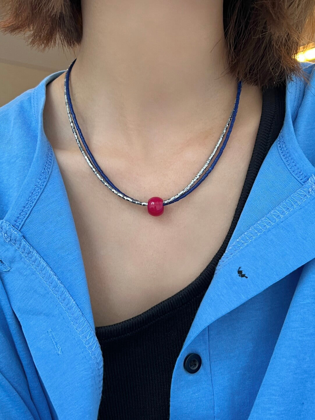 One Plum Necklace