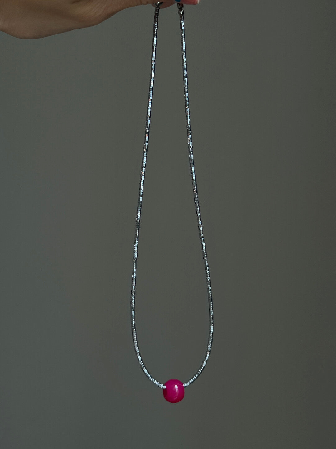 One Plum Necklace