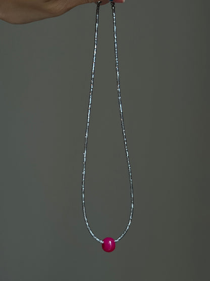 One Plum Necklace