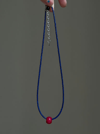 One Plum Necklace