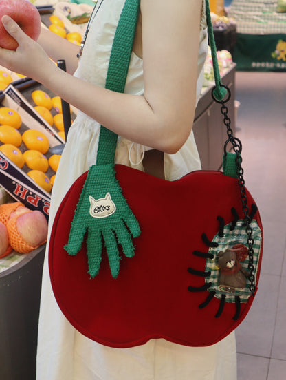 Green Hand Apple Ita Bag