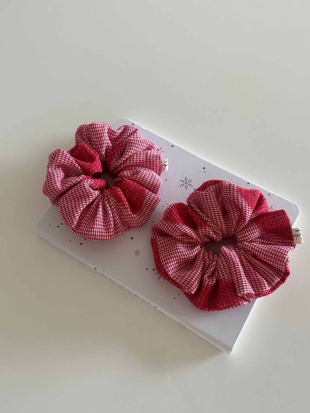 Red Polka Dot Tote Bag & Scrunchie Set | bag | Three Fleas
