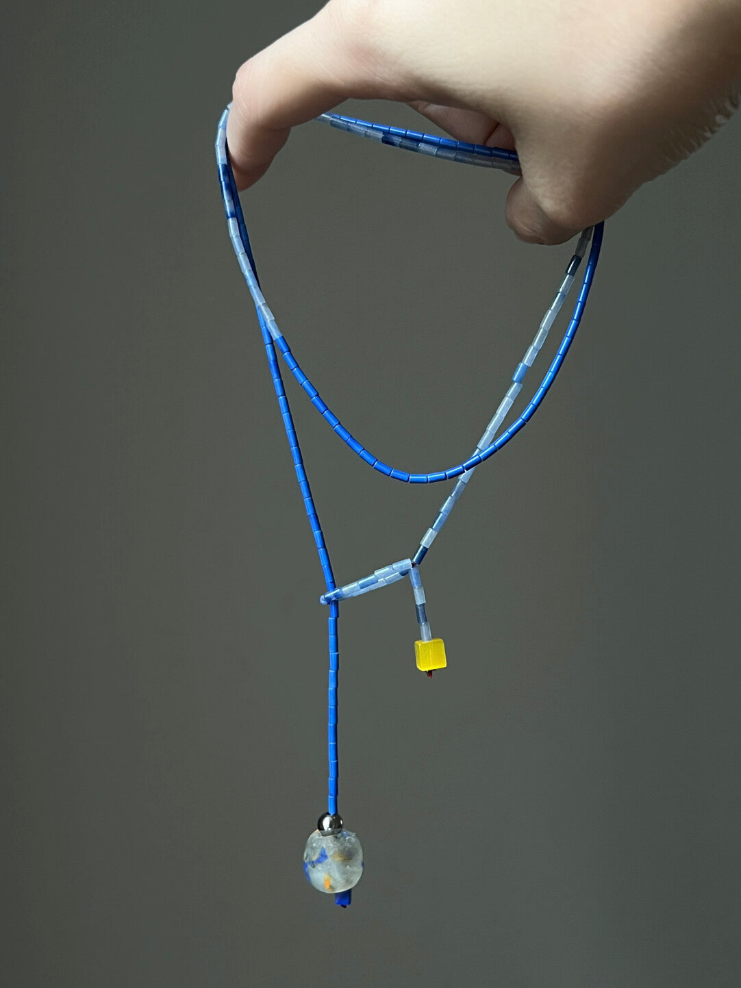 Blue Glacier Necklace