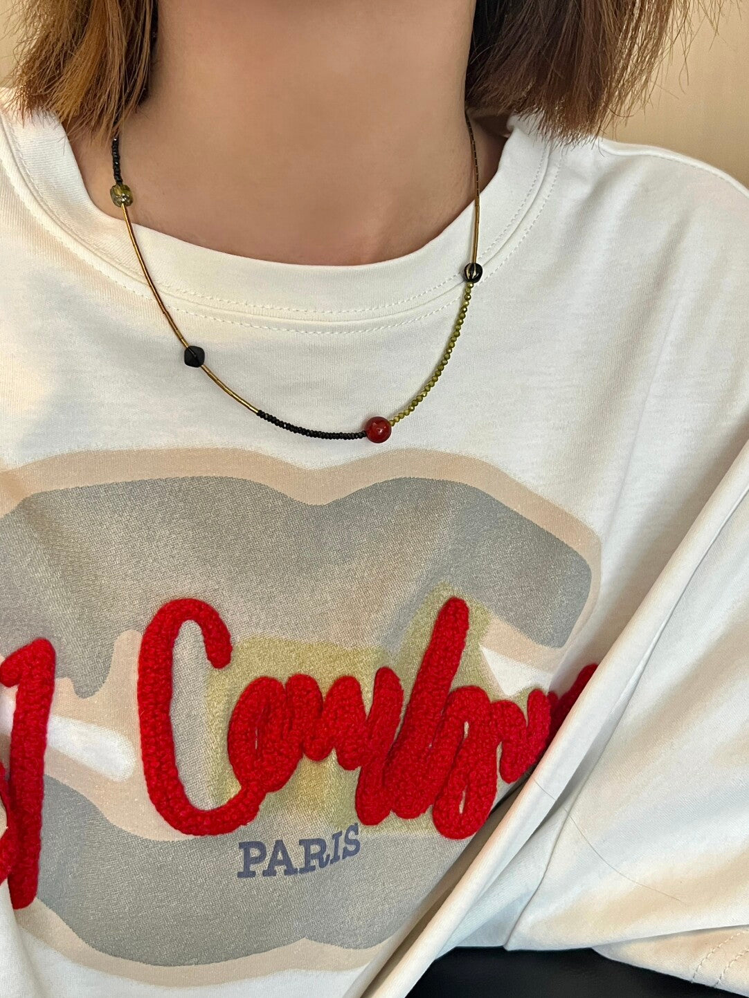 Beating Color  Beaded Necklace