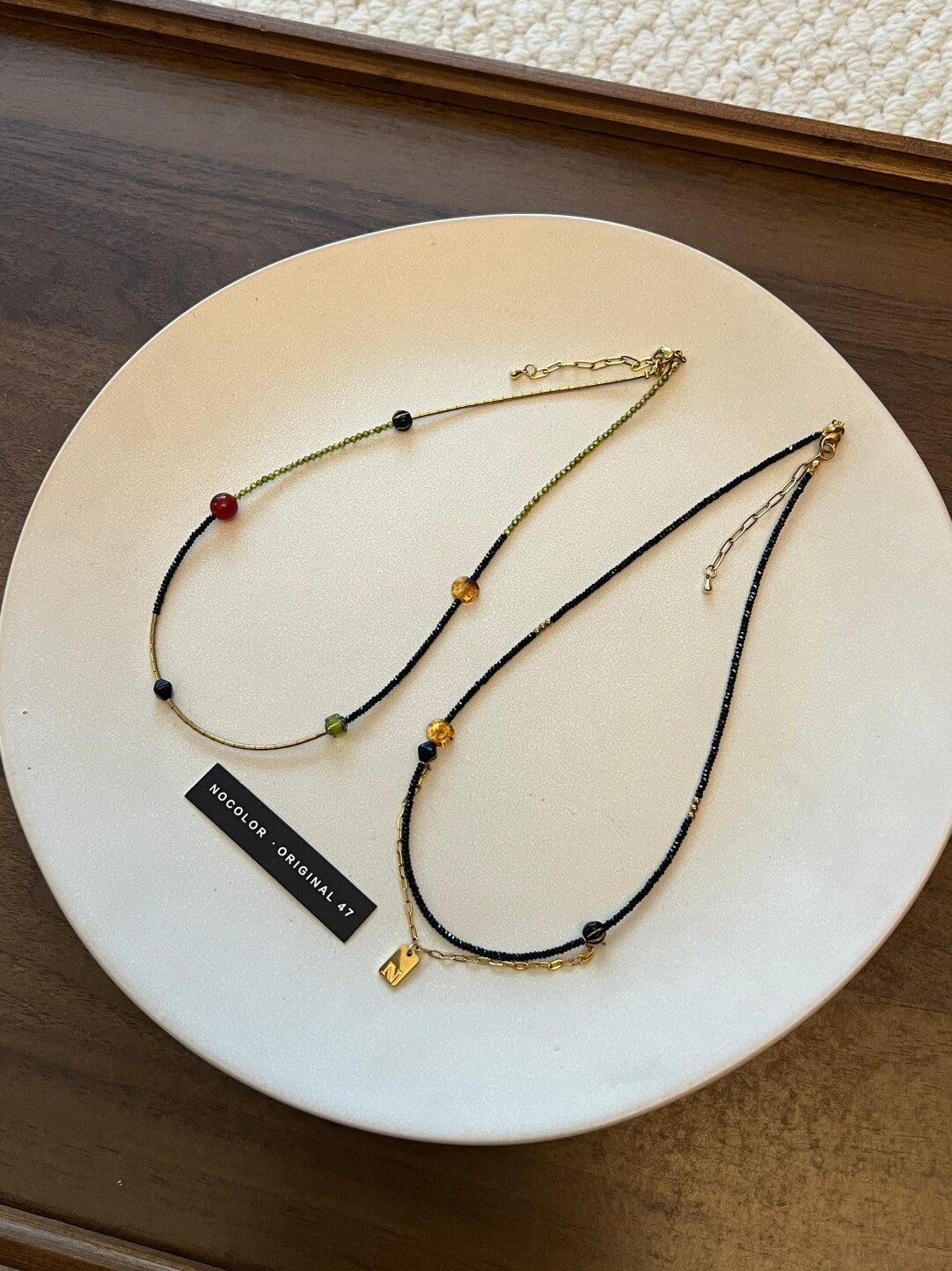 Beating Color  Beaded Necklace