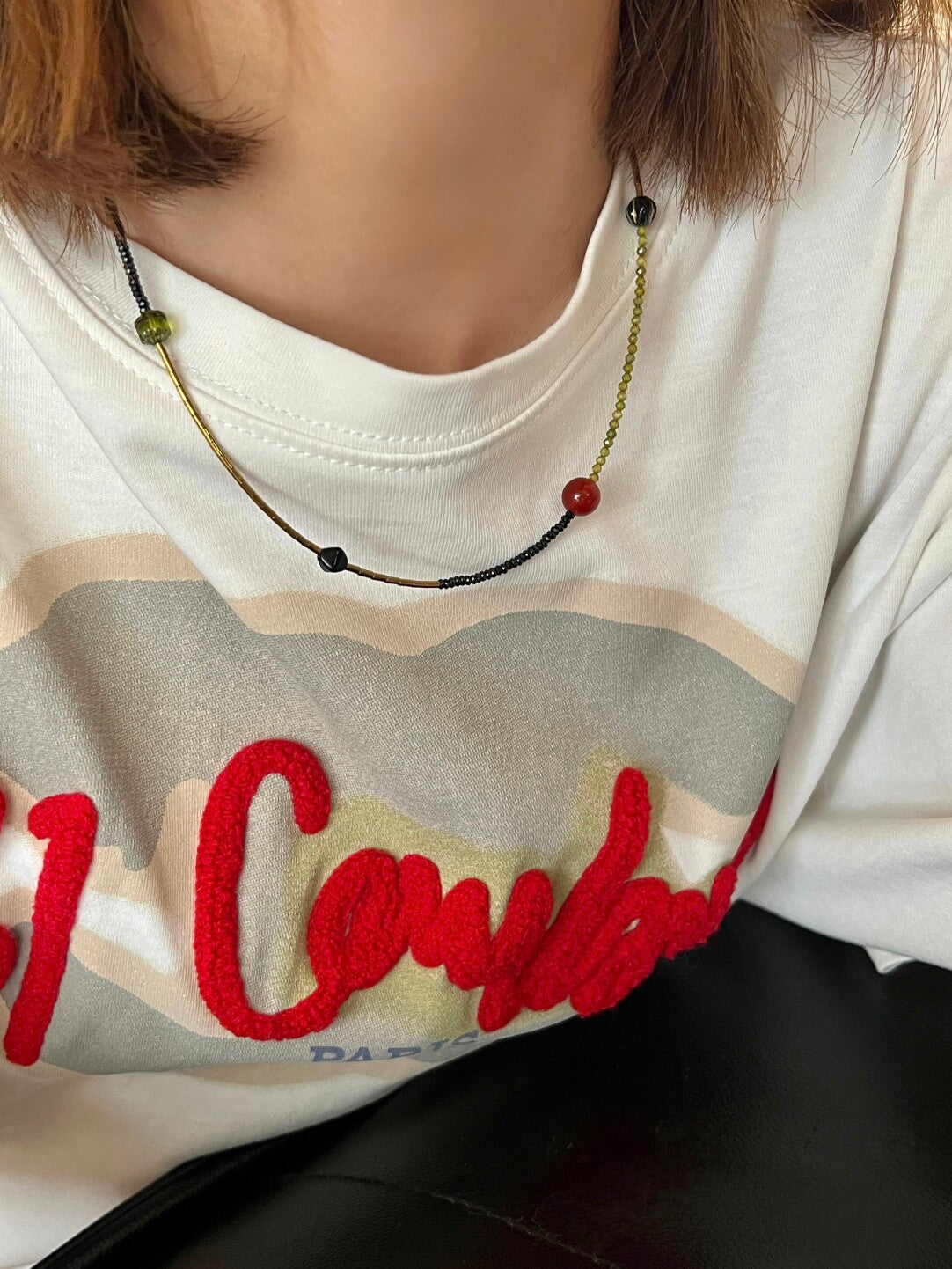 Beating Color  Beaded Necklace