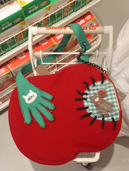 Green Hand Apple Ita Bag