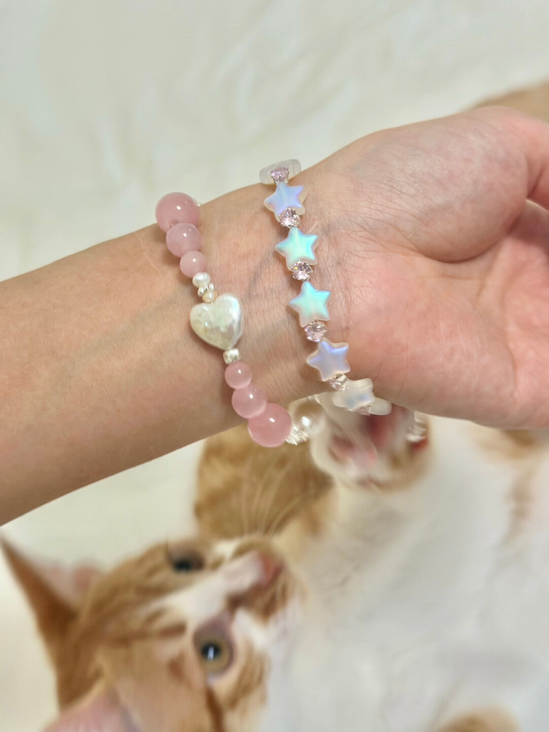 PInk Bubble Baroque Pearl Bracelet
