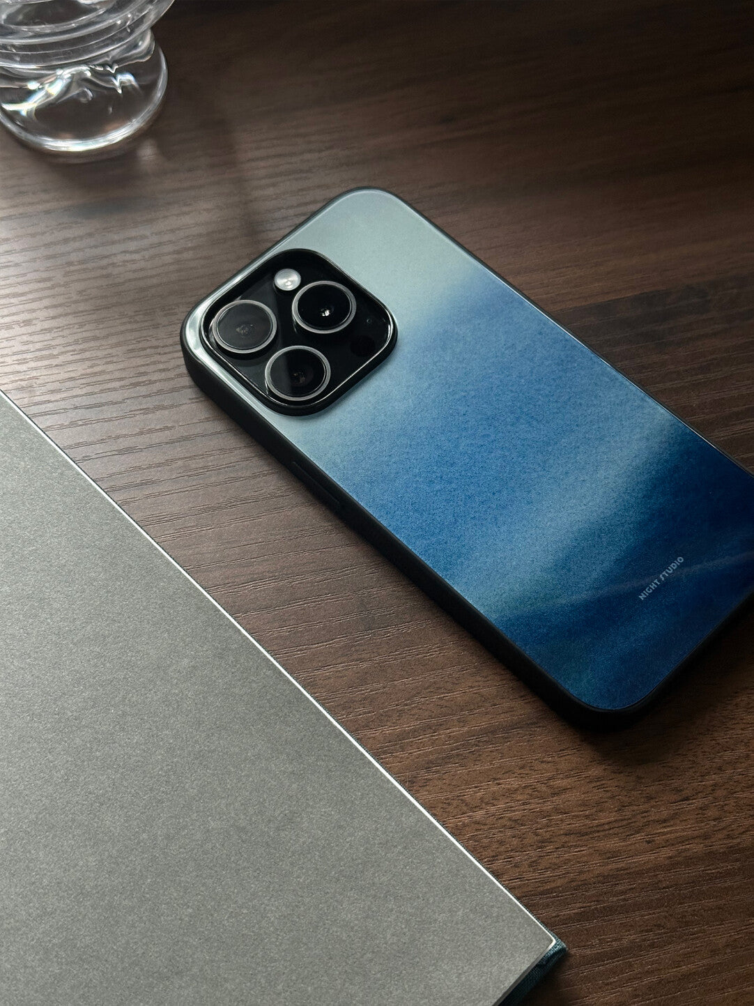Distant Mountain Blue Phone Case