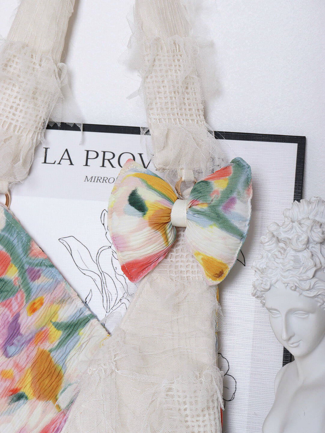 Floral Lace Cat Shoulder Bag | Bag | Three Fleas