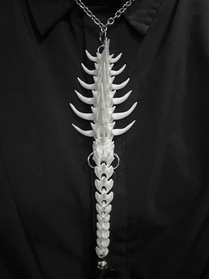 Special-Shaped Bone Removable Pendant Necklace,Lumivault.