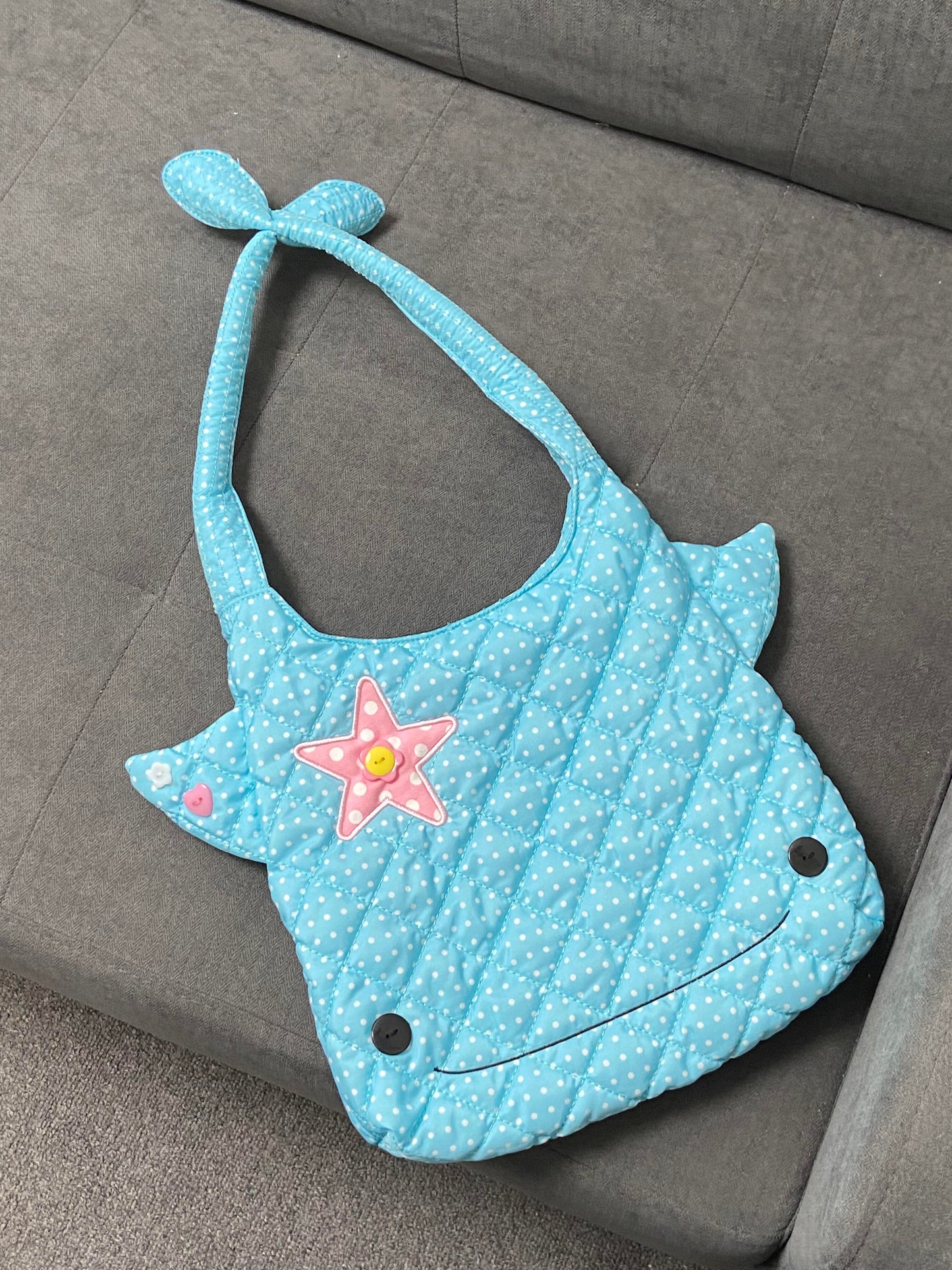 Blue Whale Shoulder Bag