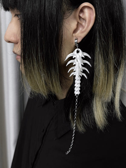 Vertebra Single Earring,Lumivault.
