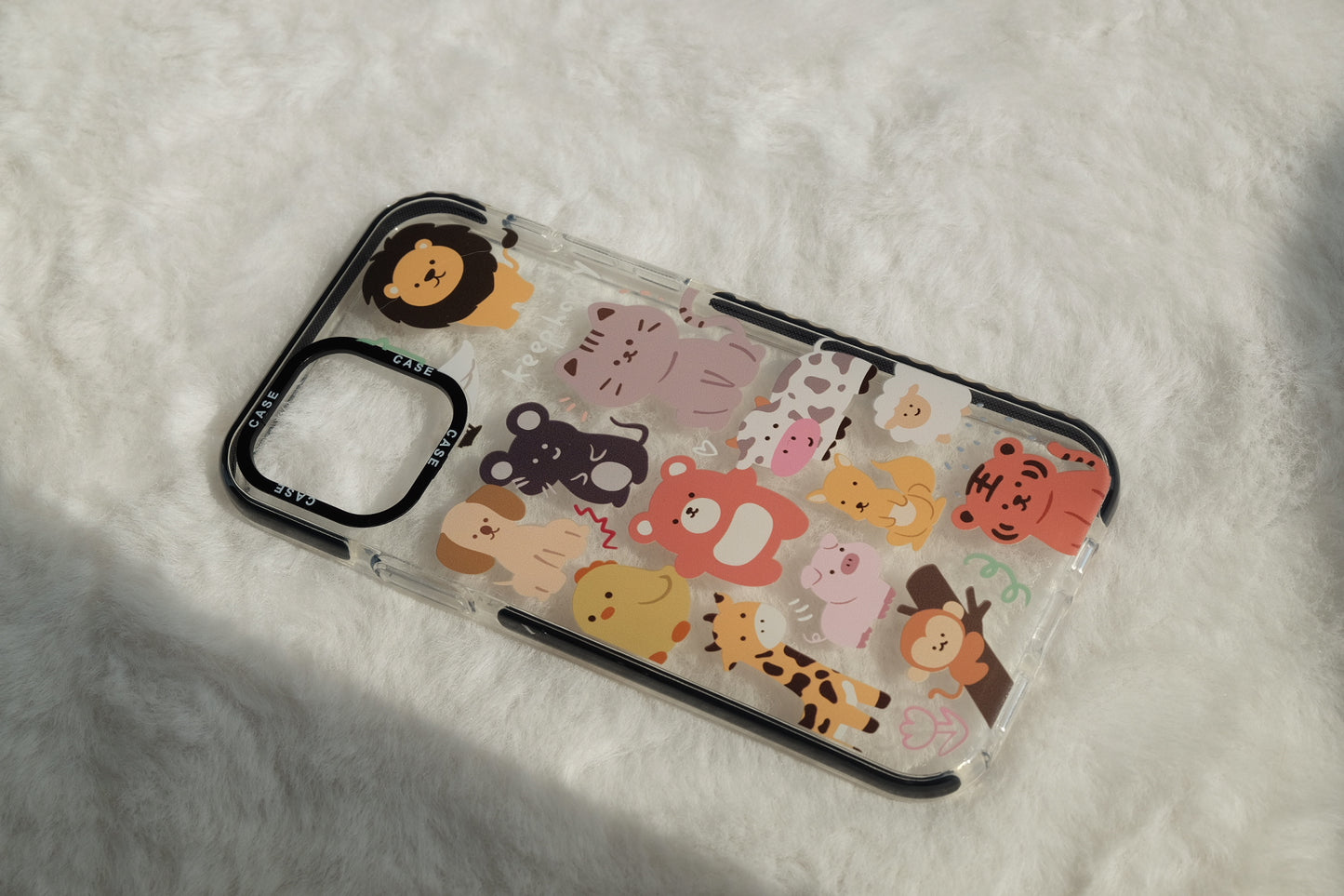 Cartoon Animals Phone Case | phone accessories | Three Fleas