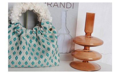 Retro Green Chinoiserie Crossbody Bag | bag | Three Fleas