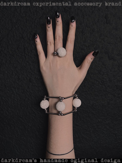 Gothic Tribal Bracelet Ring,Lumivault.