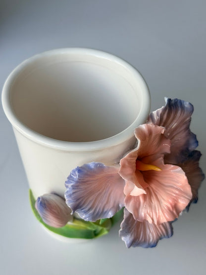 Pink Iris Cup