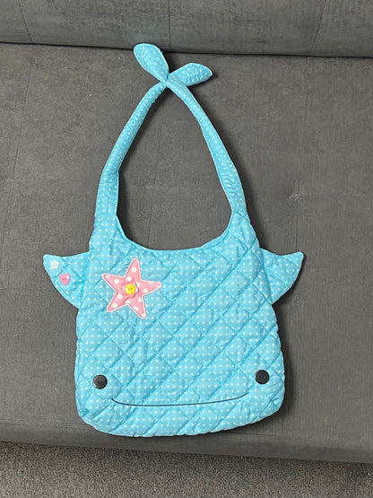 Blue Whale Shoulder Bag
