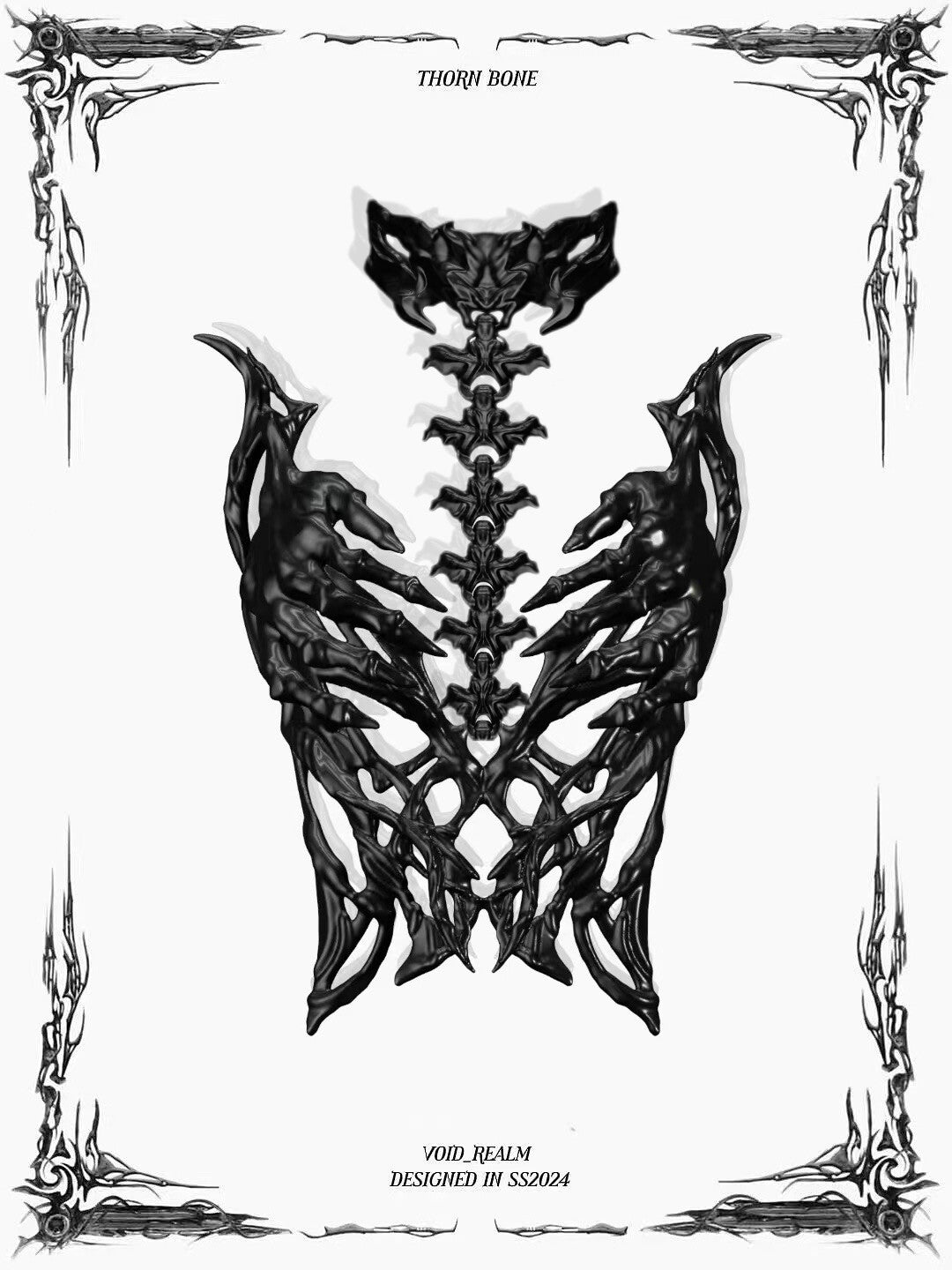 3D Printed Demon Covenant Dark Chestplate