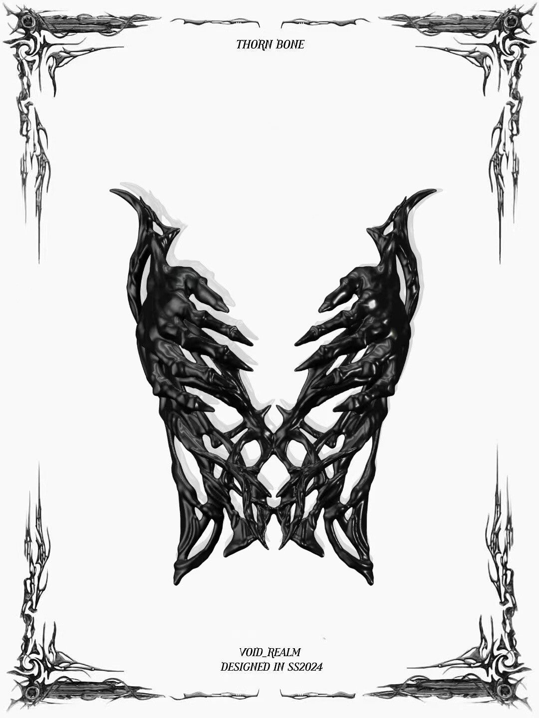 3D Printed Demon Covenant Dark Chestplate