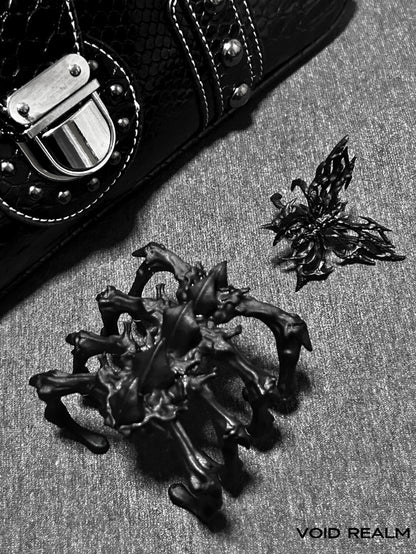 3D Printed Demon Dark Skeleton Bracelet