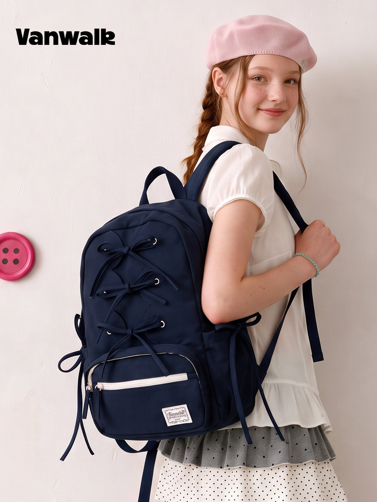 Lace-Up Everyday Backpack
