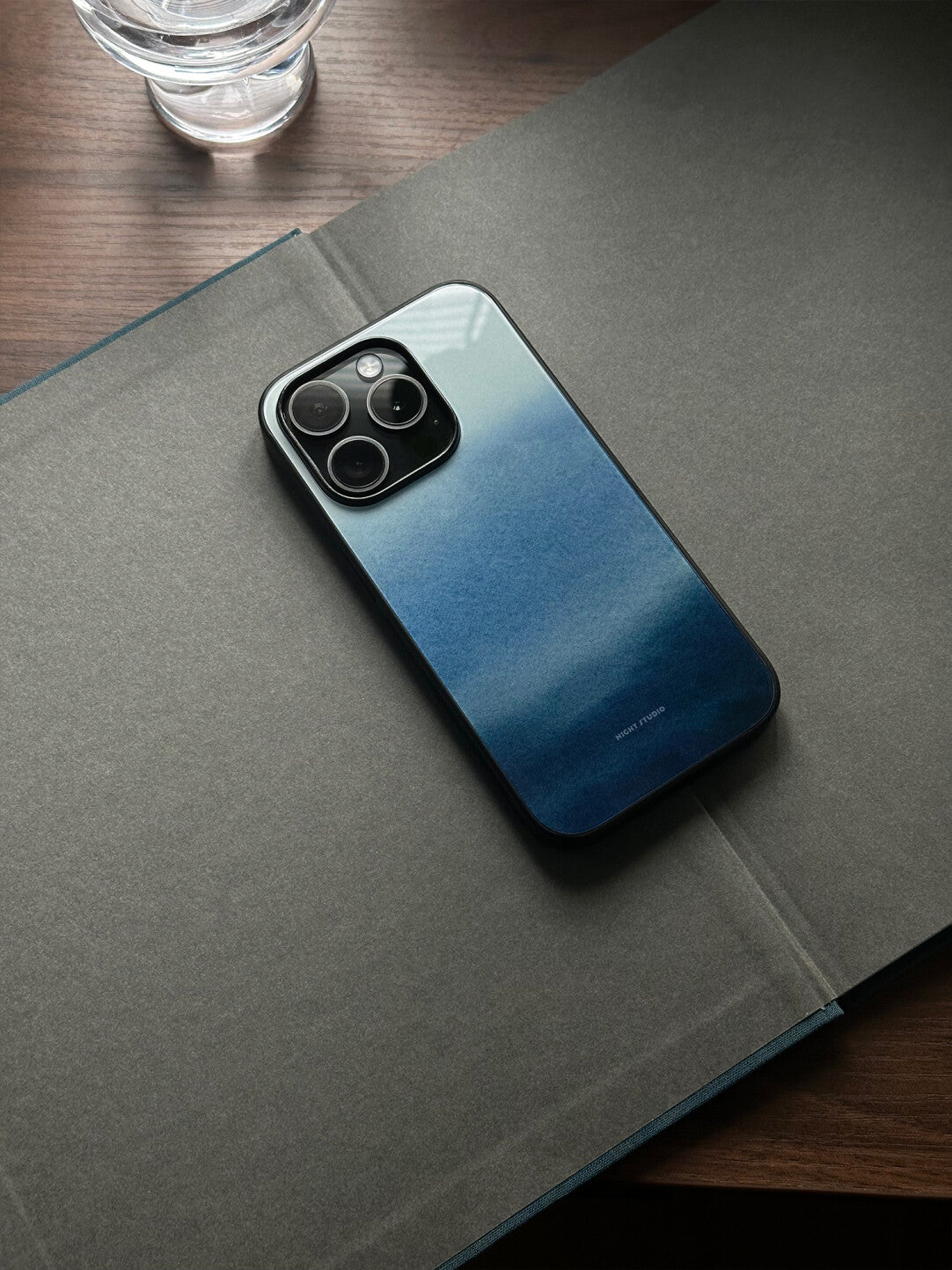 Distant Mountain Blue Phone Case