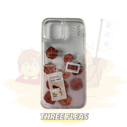 3D Ice Cube Floating Phone Case