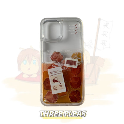 3D Ice Cube Floating Phone Case