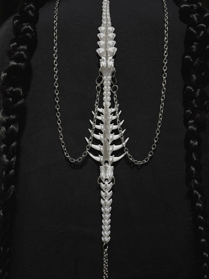 Spine Cascade Necklace,Lumivault.