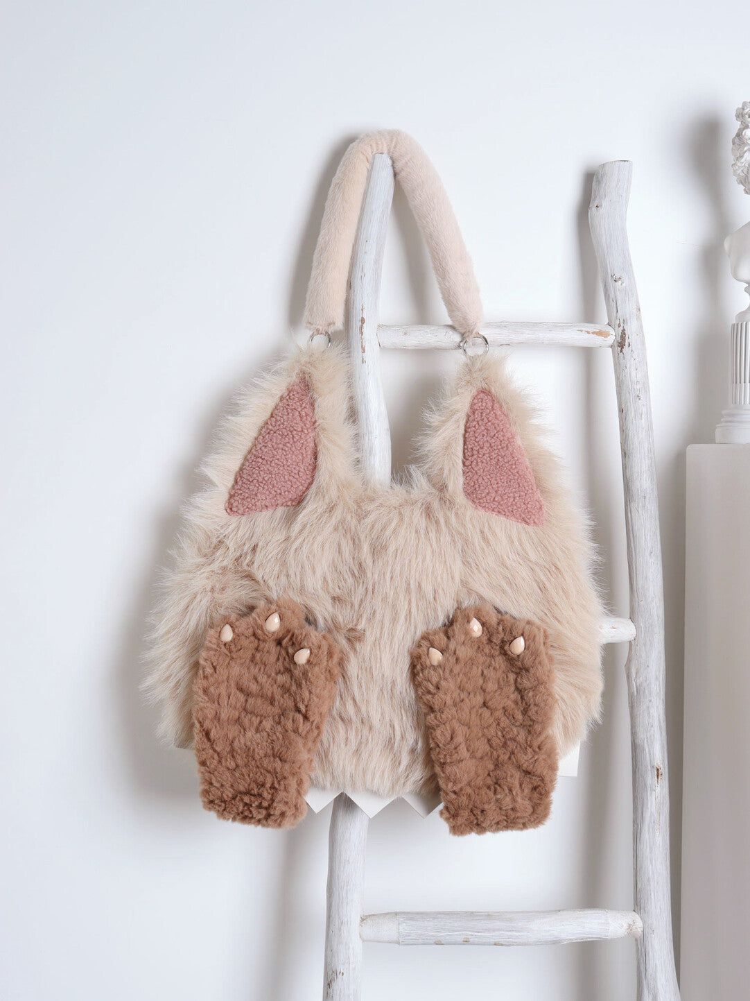 Cute Hidden Face Kitten Backpack | bag | Three Fleas